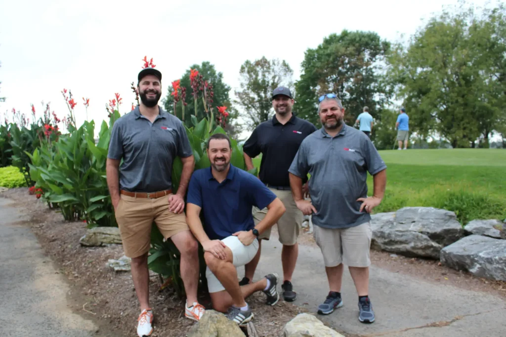 Players at the Gooding Group Customer Appreciation Golf Outing