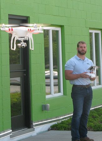 Drone commercial roof inspections in Eastern PA, NJ, DE, & MD