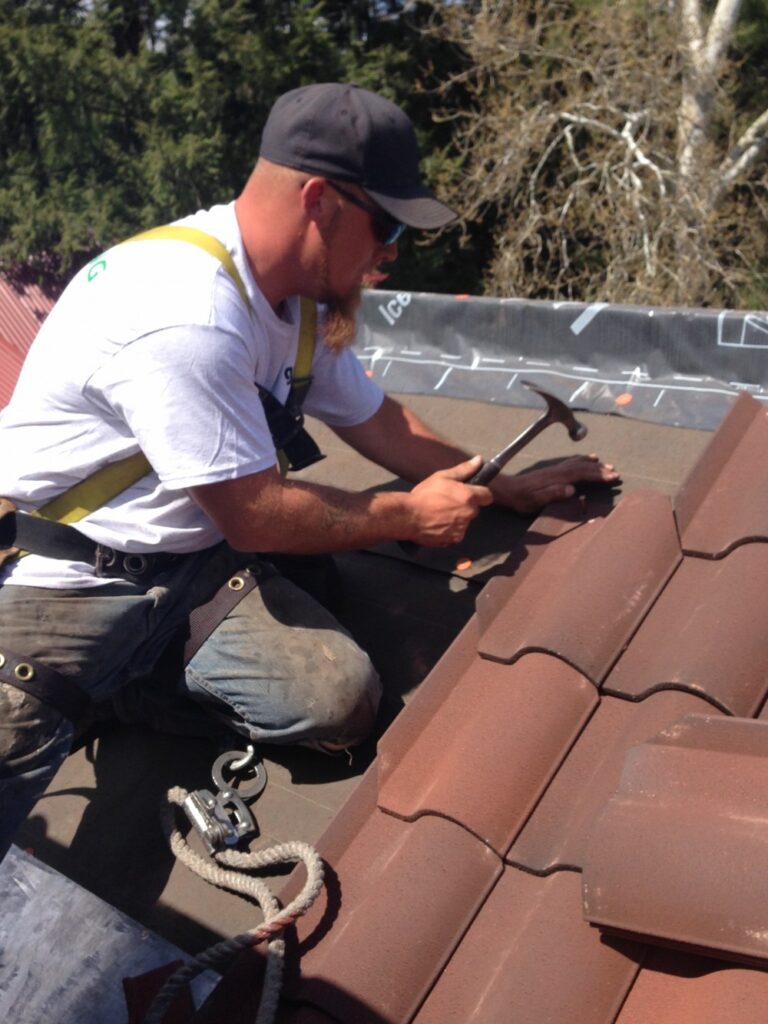 trusted commercial tile roof construction contractor