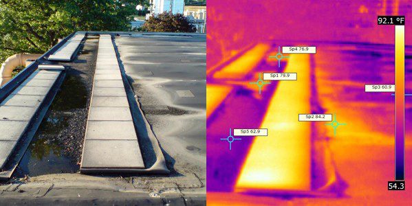 Infrared Commercial Roof Inspections for Eastern PA, NJ, DE, & MD