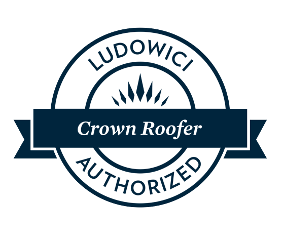 Ludowici Authorized Crown Roofer logo