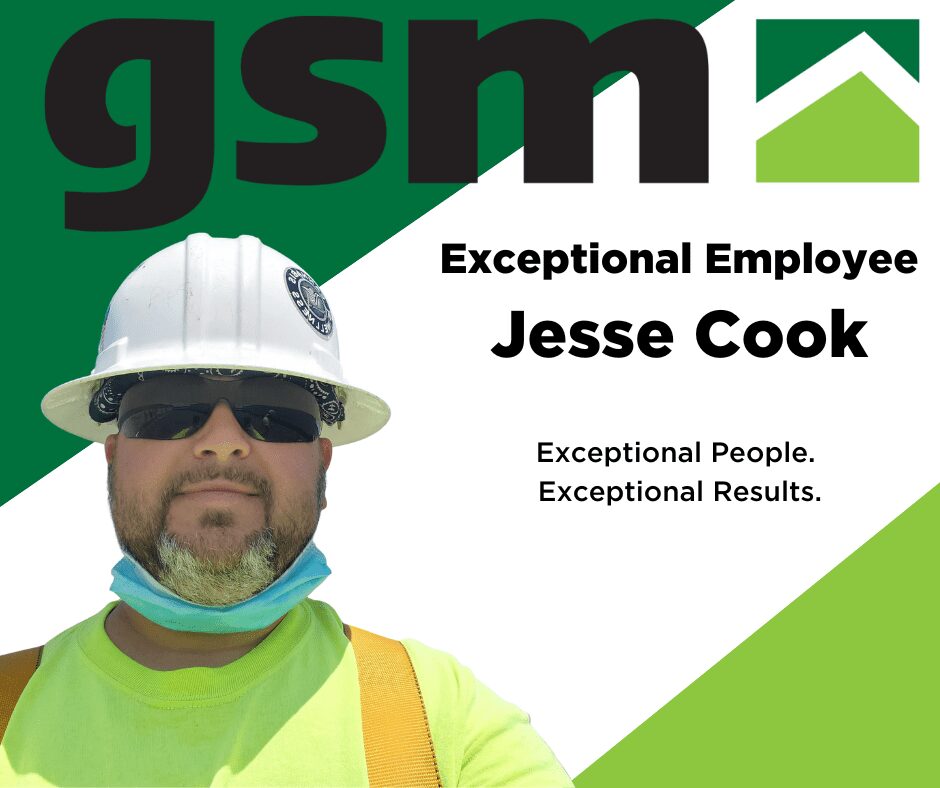 Exceptional Employee Jesse Cook