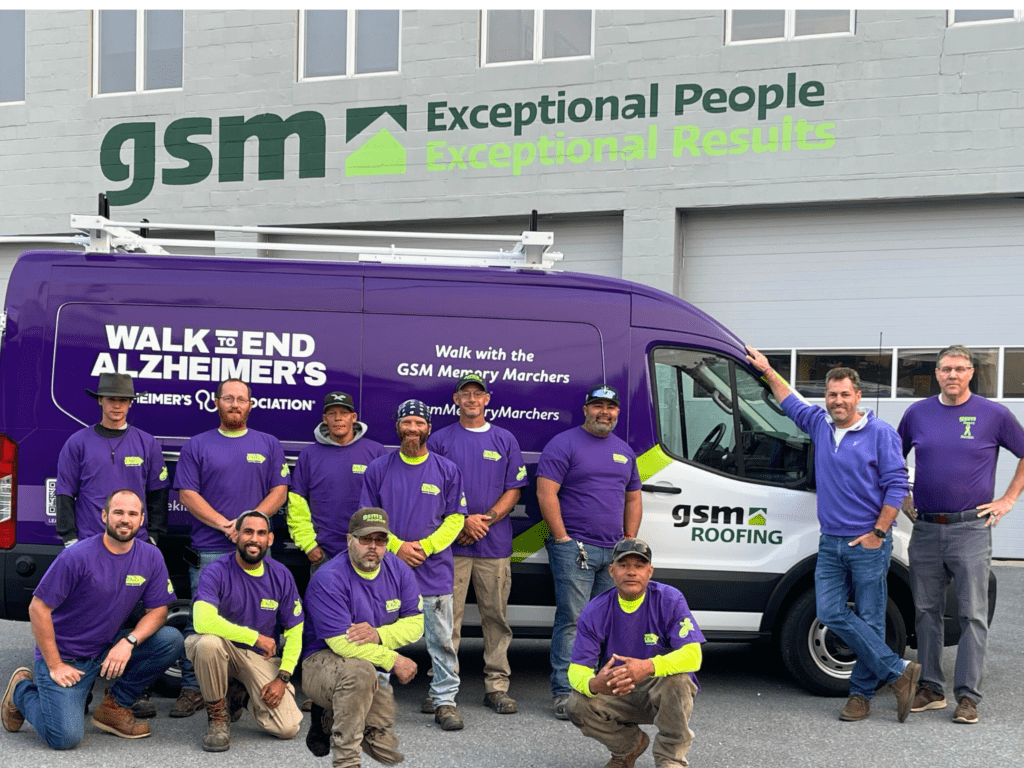 GSM and Alzheimer's Association Co-branded Purple Truck