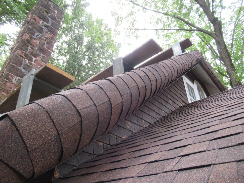 Cedar Roof of the Acorn Cottage