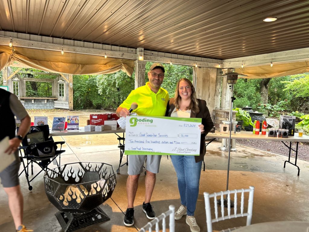 Great Roof Giveaway winner Good Samaritan Services