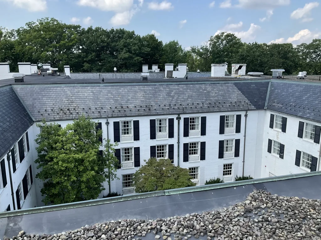 Nittany Lion Inn roof restoration project