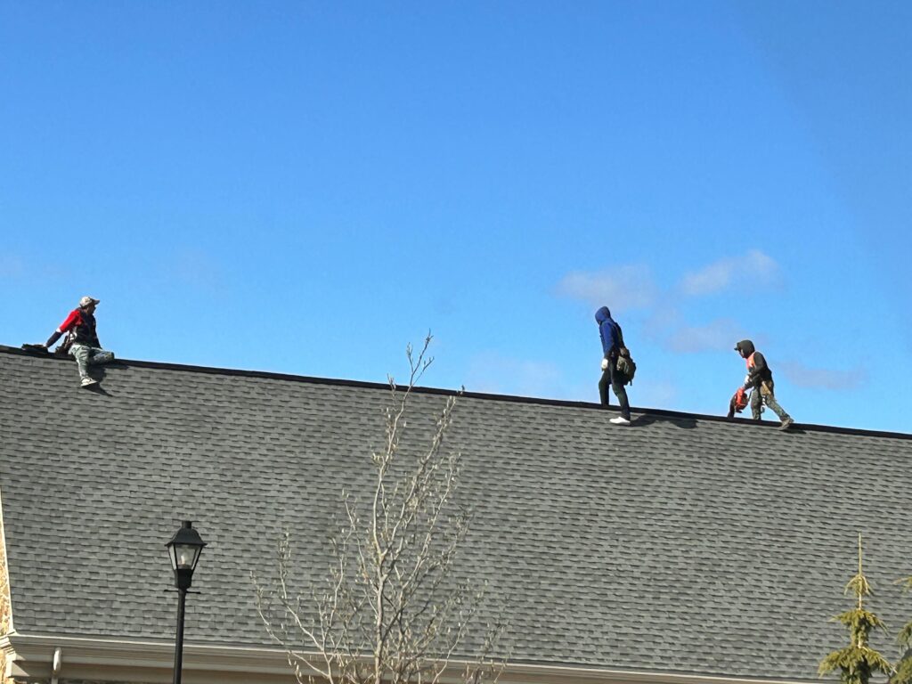Walking a Roof Ridge Unsecured