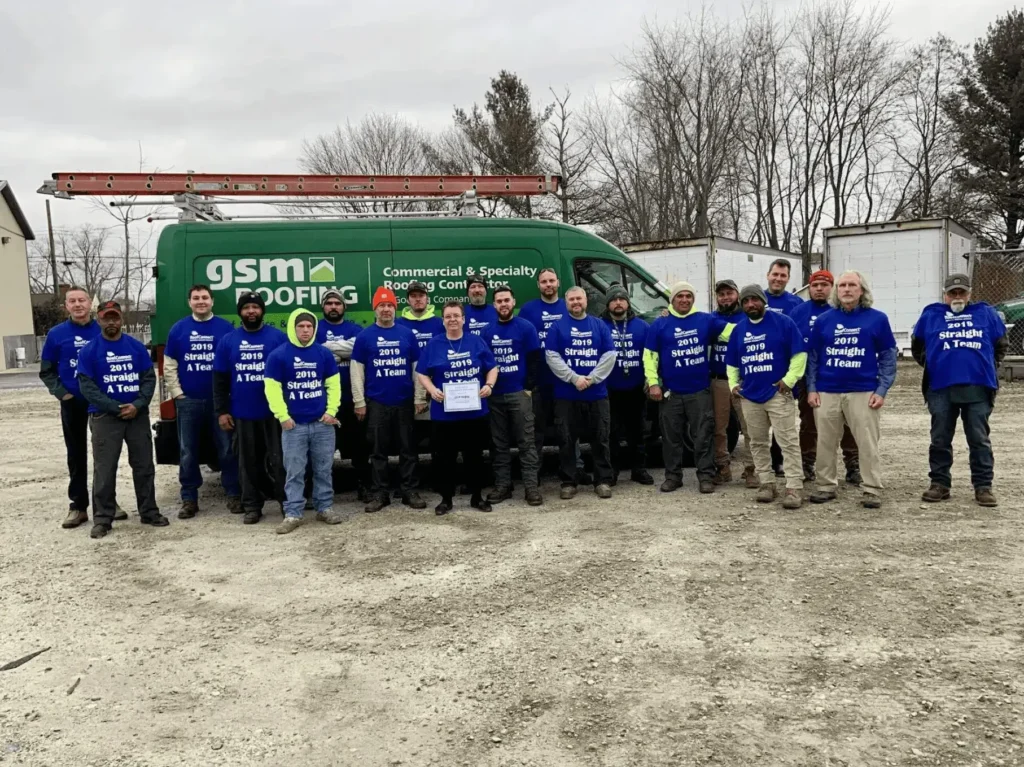 Our roofing team passed their safety course